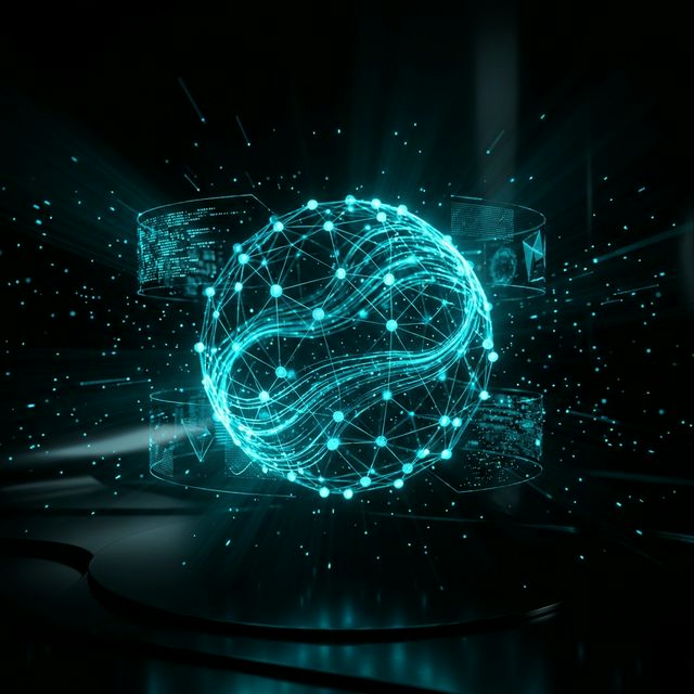 Visualización de inteligencia artificial para pymes